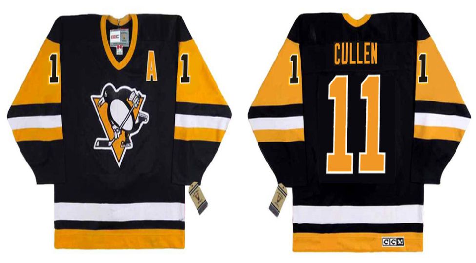 2019 Men Pittsburgh Penguins #11 Cullen Black CCM NHL jerseys->pittsburgh penguins->NHL Jersey